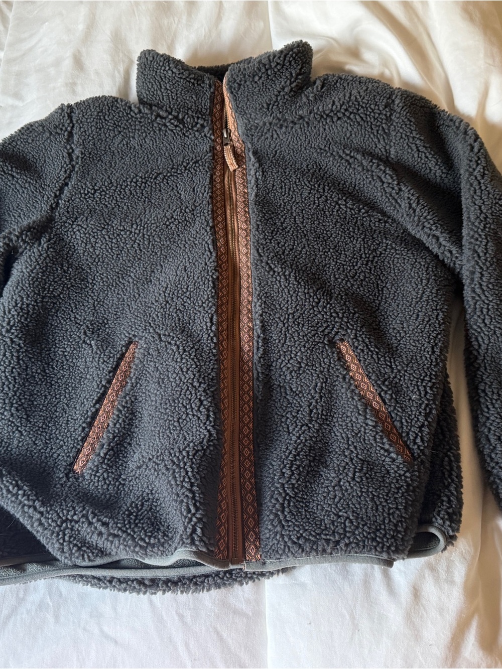Faherty Ashbury High Pile Fleece Jacket